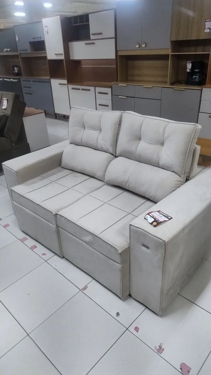 Sofá Retrátil 2 lugares Lion 