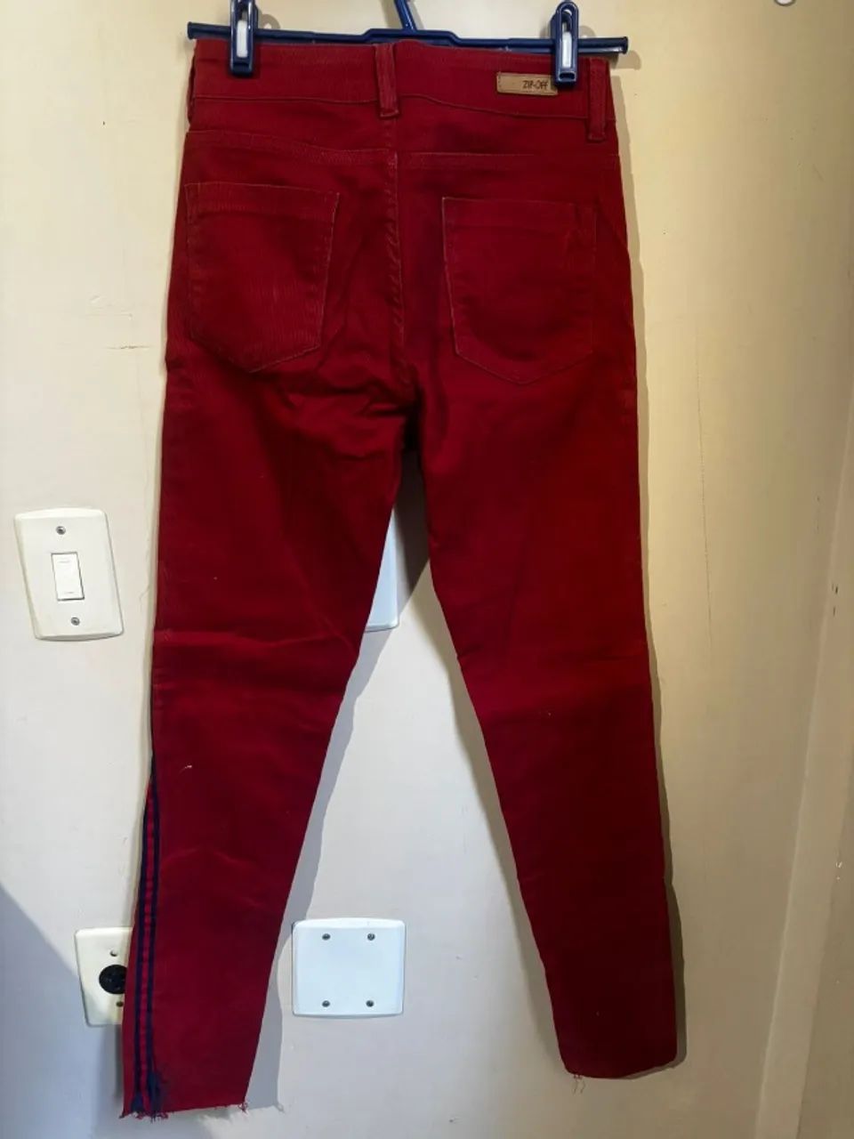 Calça Skinny Vermelha - Foto 2