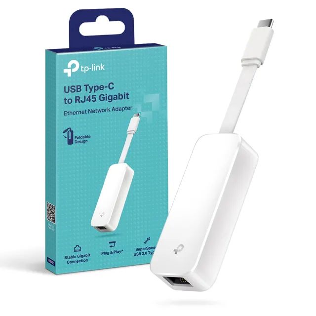Adaptador De Rede Usb Tipo-c Para Ethernet Ue300c Tp-link - Loja Coimbra Computadores