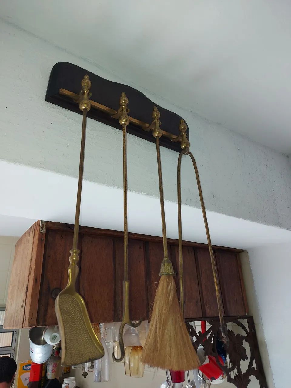 CONJUNTO PARA LAREIRA ANTIGO - Foto 2