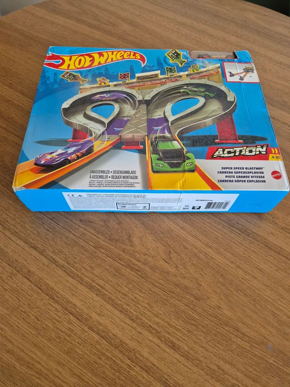 Super Speed Blastway Hot Wheels Carrera Explosiva Pista Hot