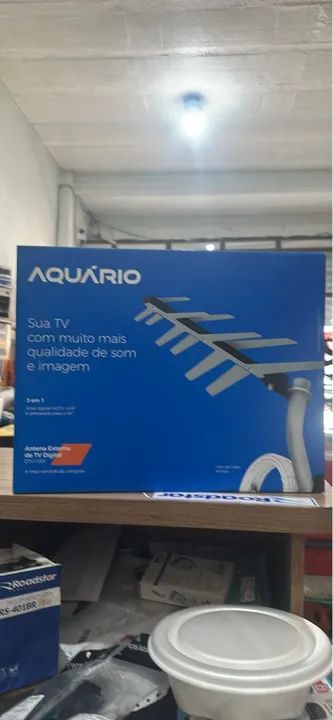 Antena Externa de TV Digital Aquário - Novo - Foto 2