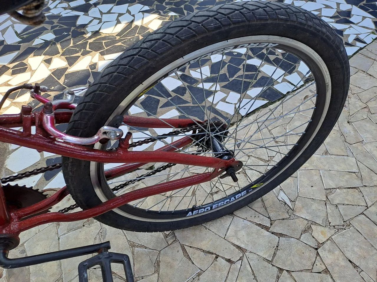 Bicicleta Aro 24.5 Vermelha - Foto 2