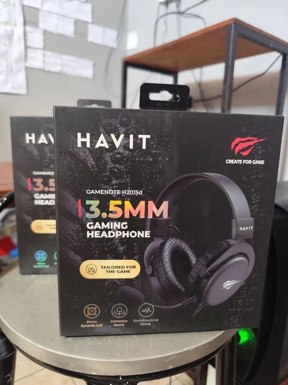 Headset Gamer Havit H2015d 3.5mm PC/Xbox/Ps4/Ps5