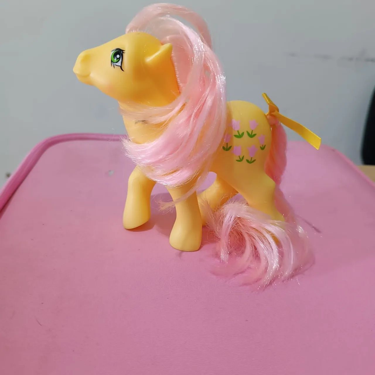 My Little Pony Posey – Mon Petit Poney Tulipe, édition 1985, Hasbro, Neuf Sous Blister