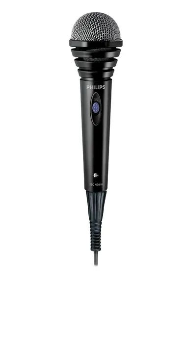 Microfone Philips Sbc Md 110/00 - Preto   - Foto 3