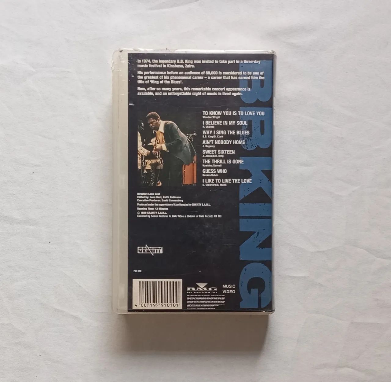 Fita VHS B.B. King - Live in Africa - Foto 2