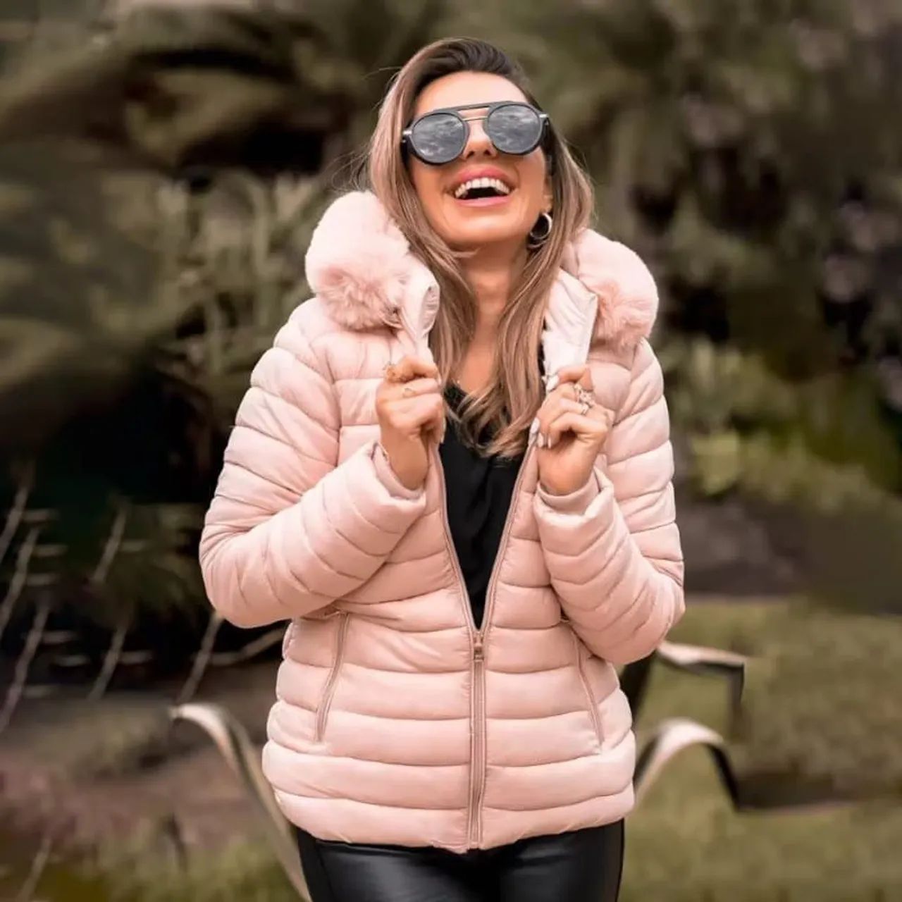 Jaqueta feminina com forro de inverno - Foto 3