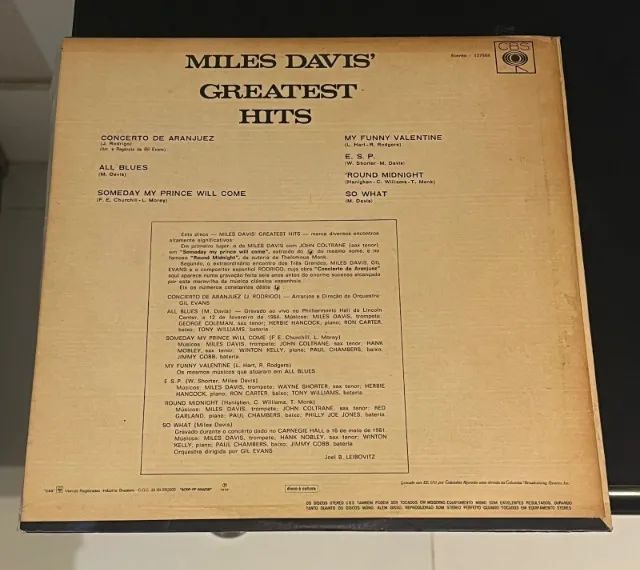 Lp Miles Davis Grastest Hits (1971) - Foto 2