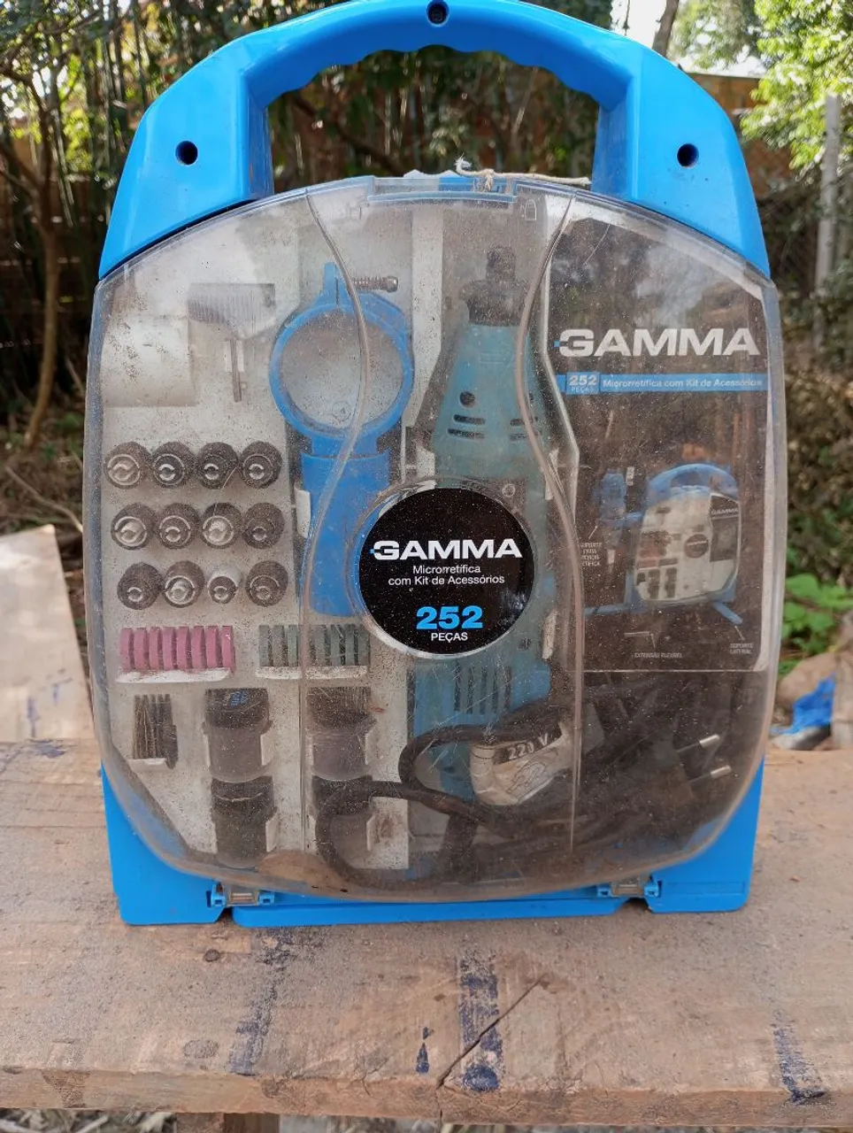 Kit Microrretífica Gamma com varias peças