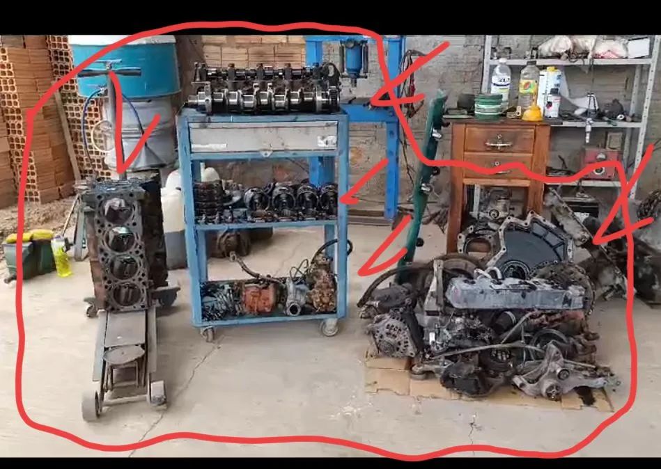MOTOR MWM SPRINT 2.8 COMPLETO (REVISADO) - Foto 2