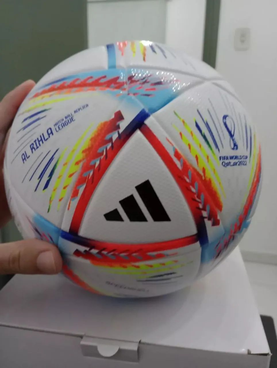 Bola Al Rihla Autografada pelo Cafú - Foto 4