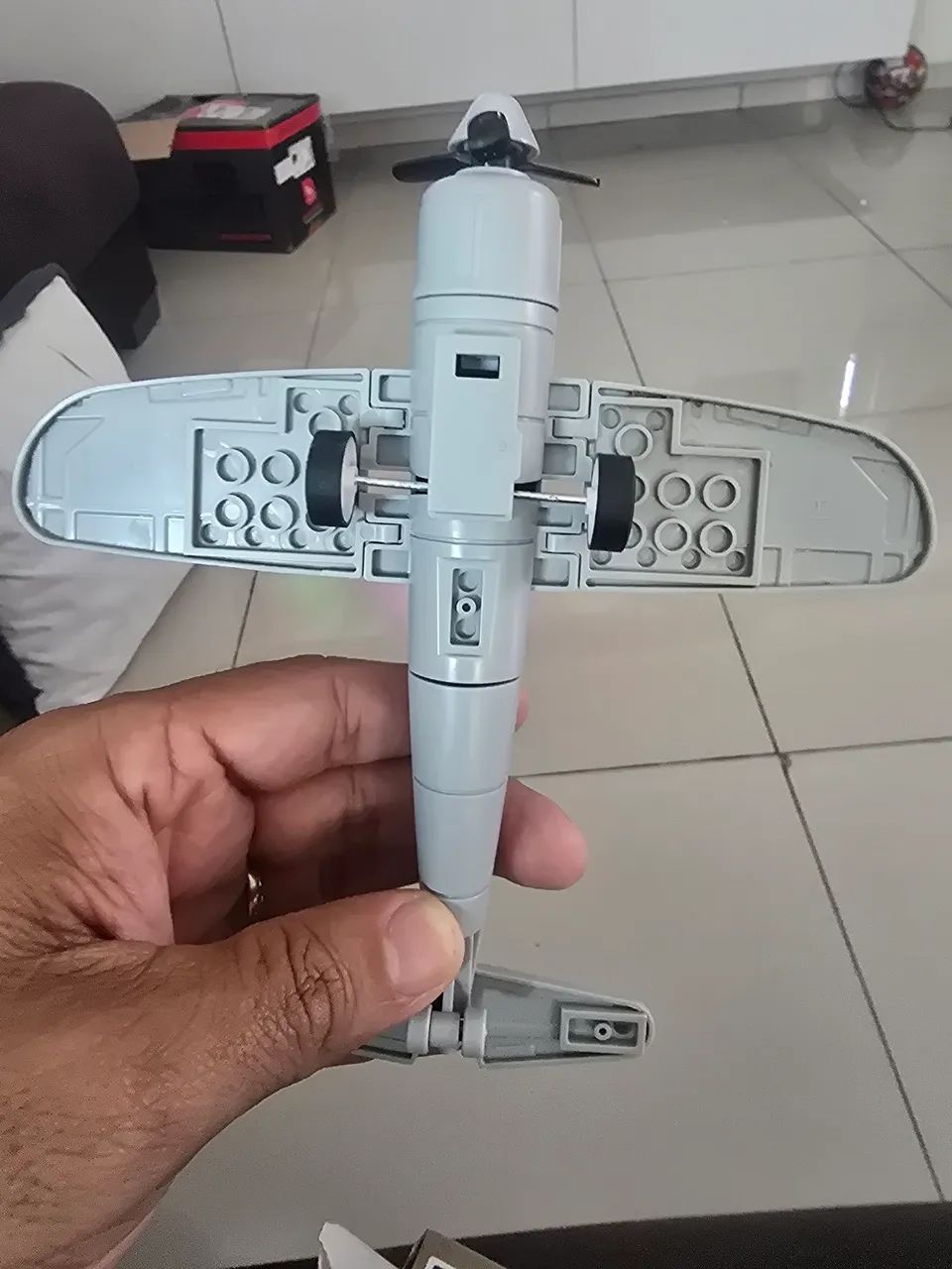 Kit avião de montar SBD-34 Dauntless - Foto 3