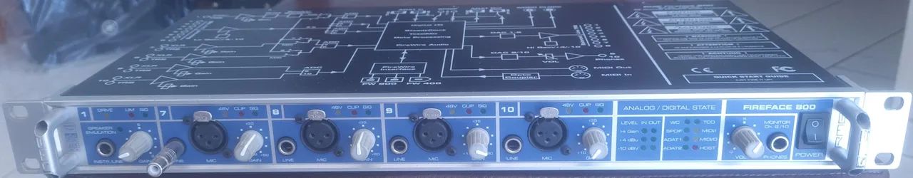 Interface RME FIREFACE 800 - Equipamentos e Acessórios de Som