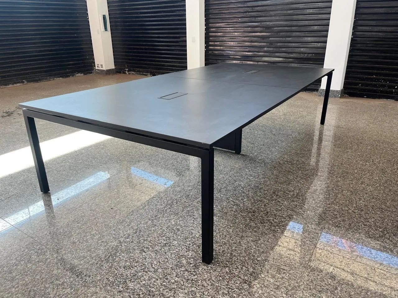 Black conference table64168519174657121