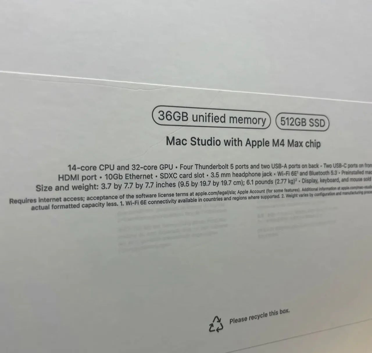 Mac Studio M4 Max 36GB - Foto 3