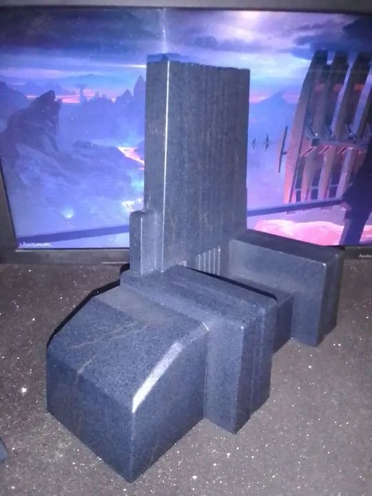 Star wars trono do Darth Vader para bonecos black series  - Foto 6