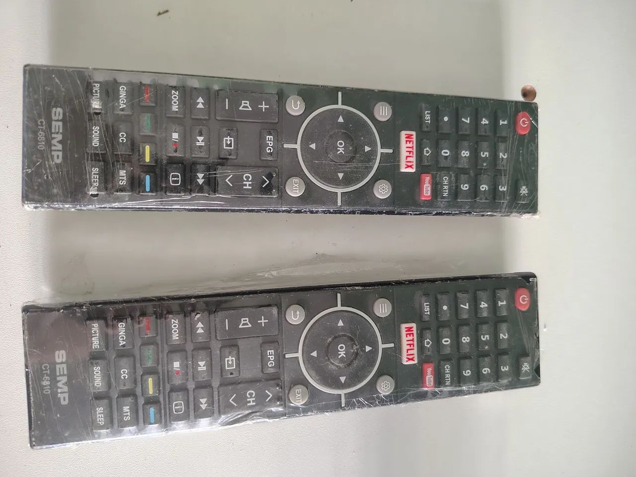 Controle remoto tv