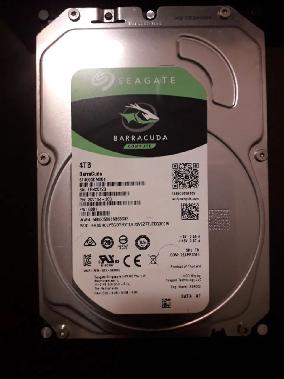 Hd 4tb Seagate Barracuda Sata3 6gb/s
