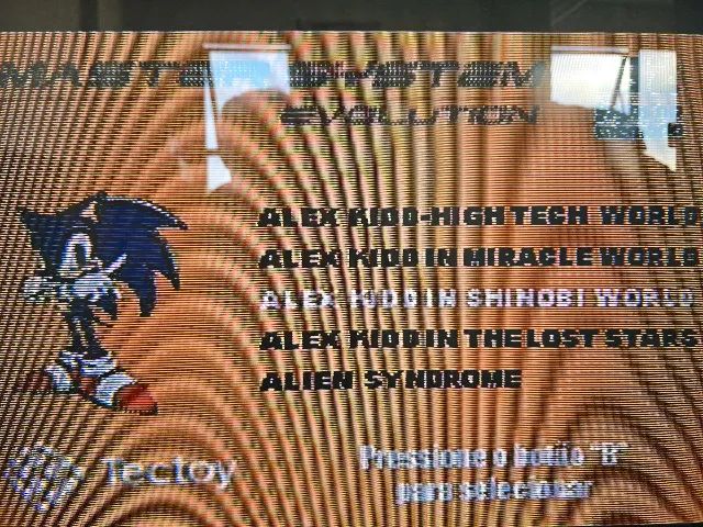 Master System com 132 jogos - Foto 4