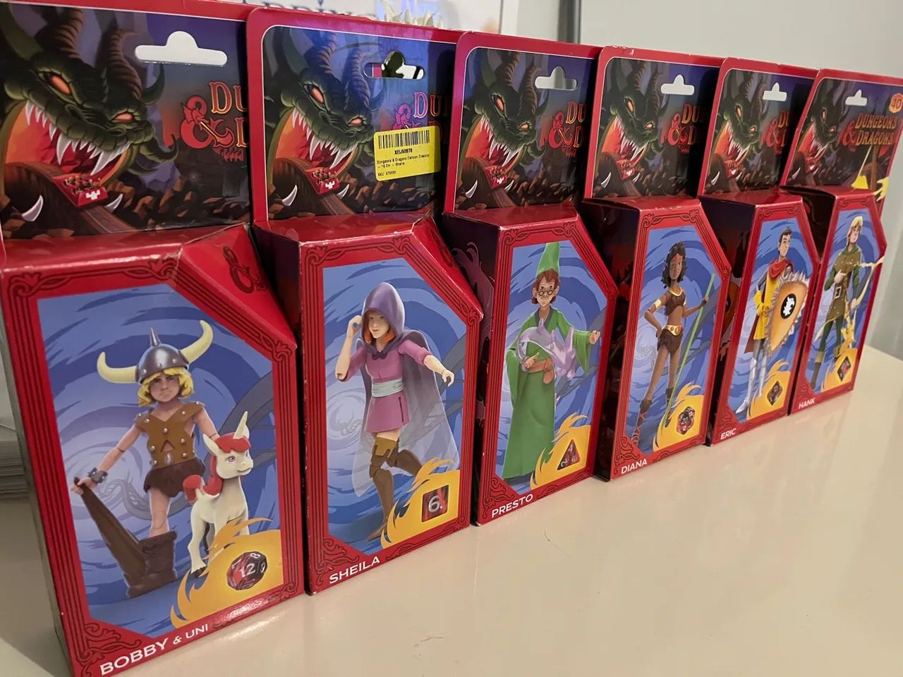 Caverna do Dragão - Dungeons & Dragons - Coleção Completa Hasbro