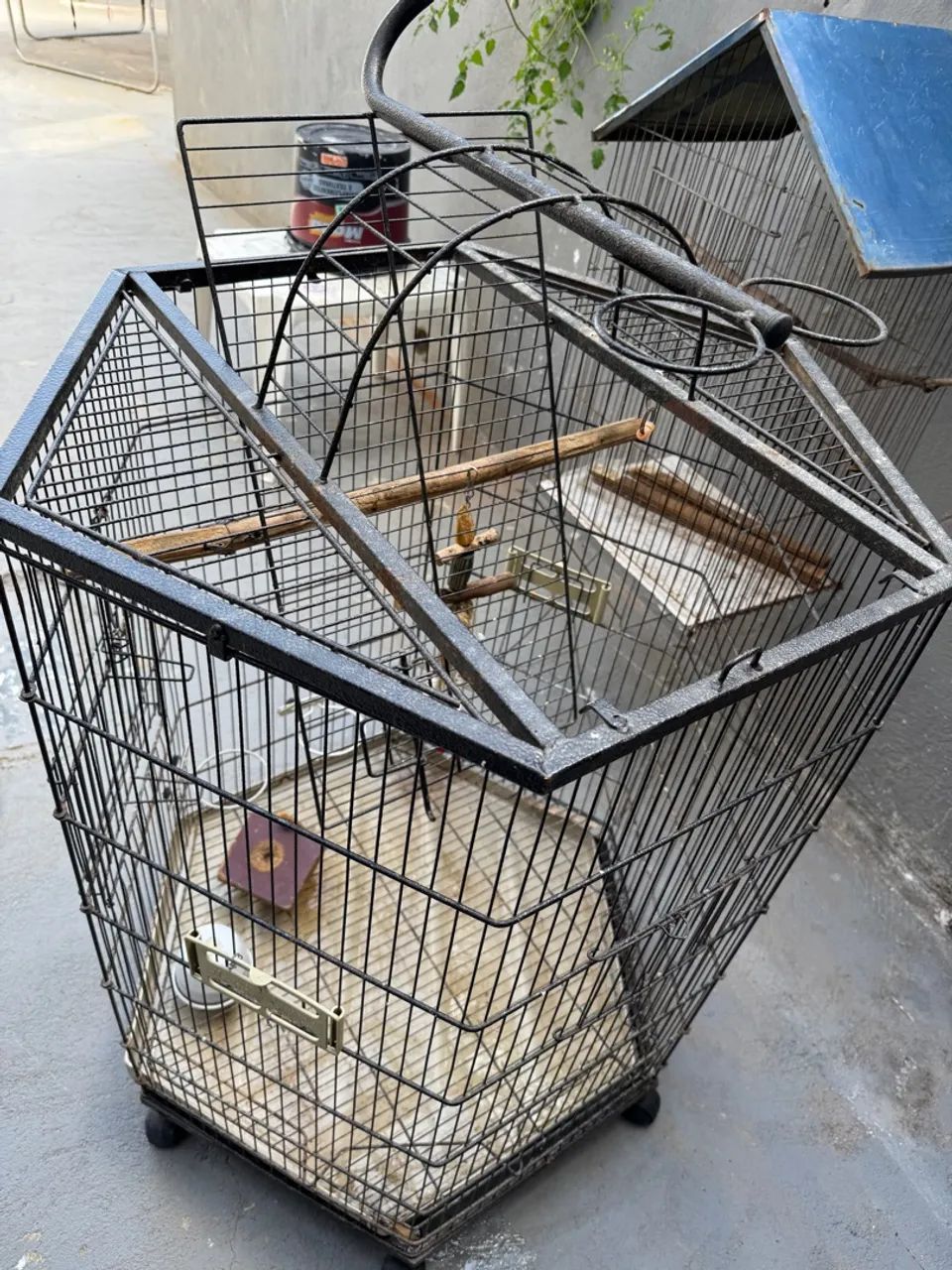 Viveiro - Gaiola para pássaros grandes  - Foto 2