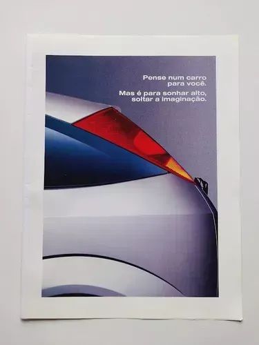 Propaganda de Revista Ford Focus Hatch 2001 Folder 4 Pgs.