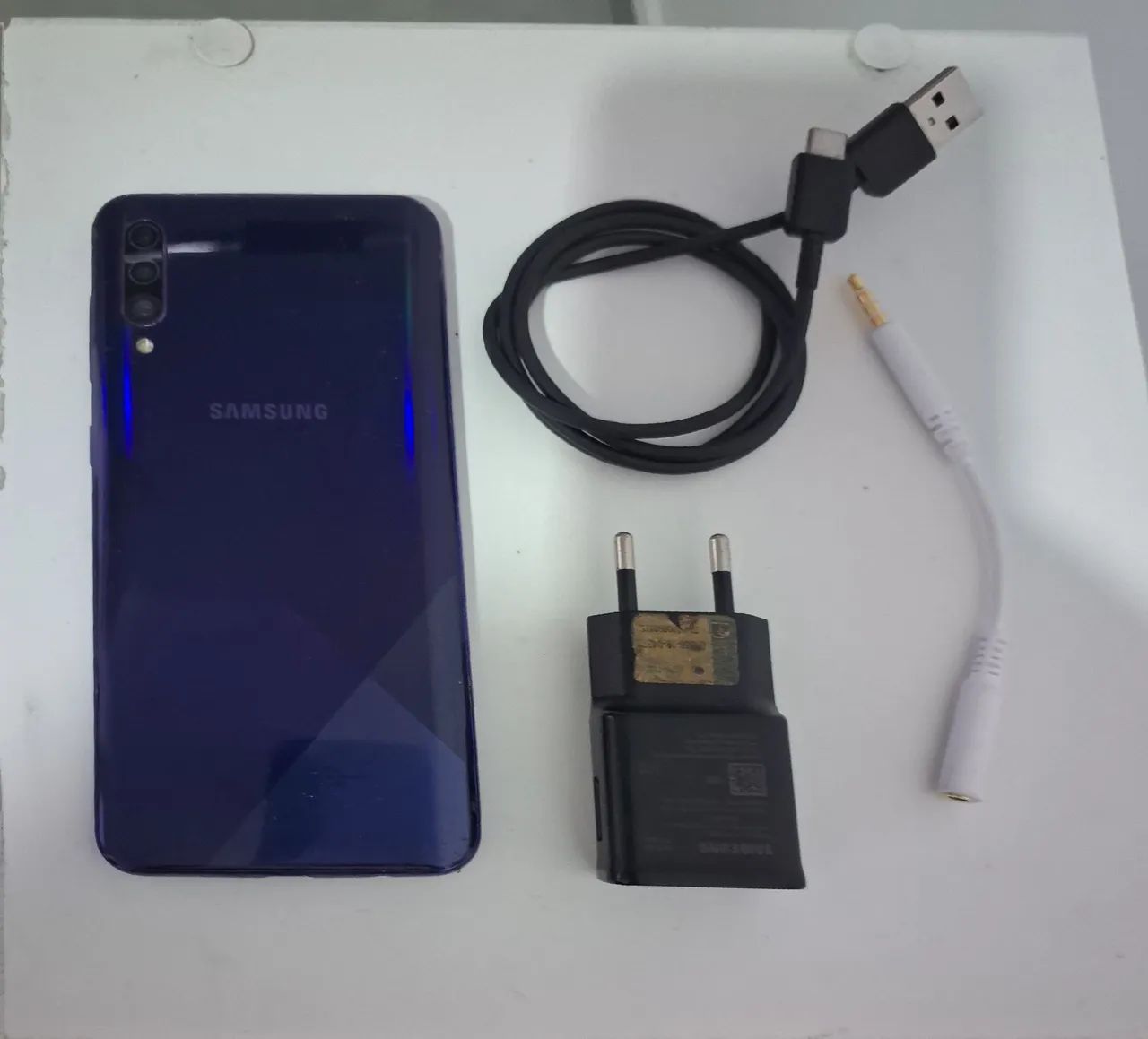 Samsung Galaxy A30S 4G, 64 GB Bateria 4000 mAh , Azul  Biometria OK. - Foto 5
