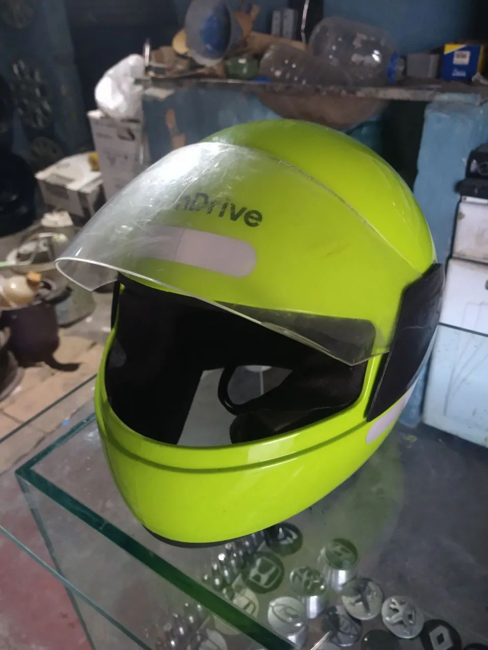 Capacete Moto Drive Verde