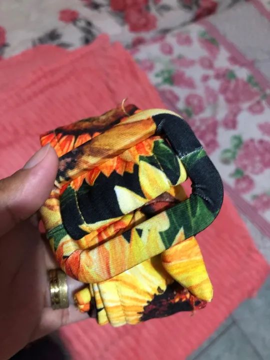 Vestido/macacão Girassol - Tamanho M - Foto 4