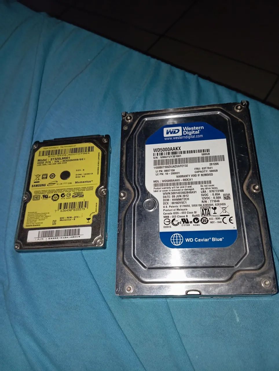 HD Western Digital 500GB - WD5000AAKX