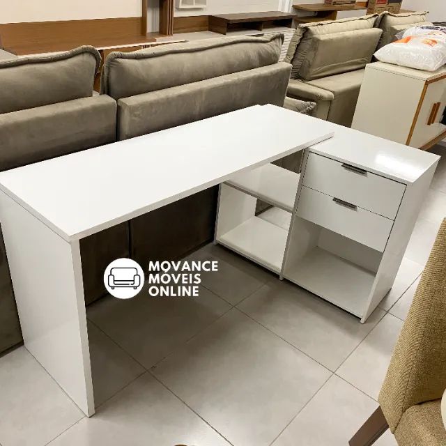 Mesa em L com Várias Opcões de Montagem!! - Foto 2