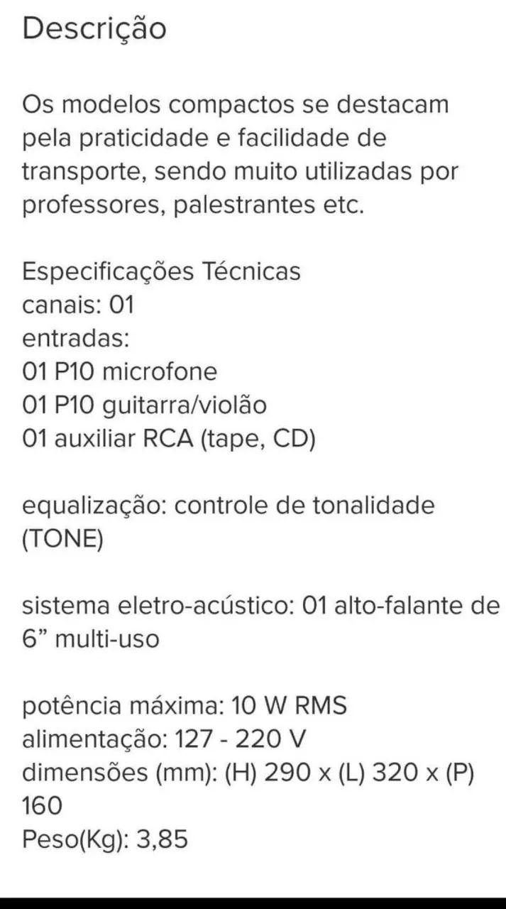 Caixa de som64341323527171120