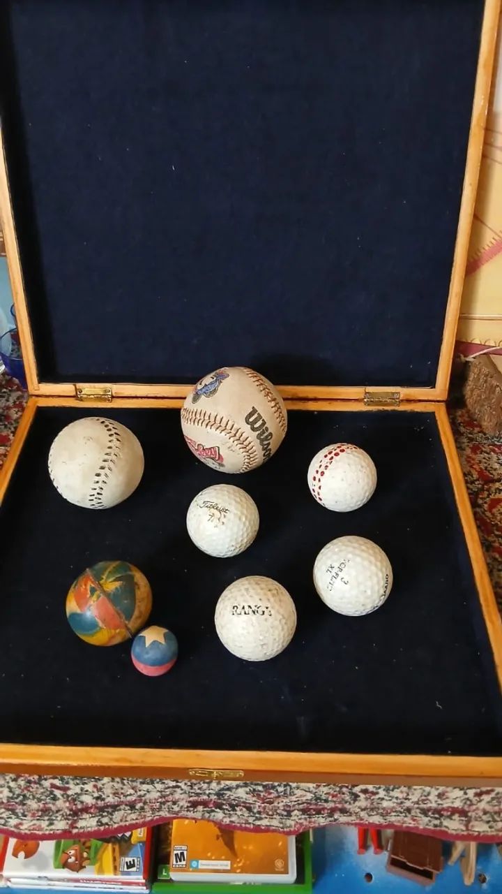 Conjunto de bolas decorativas, baseball, golfe  - Foto 3