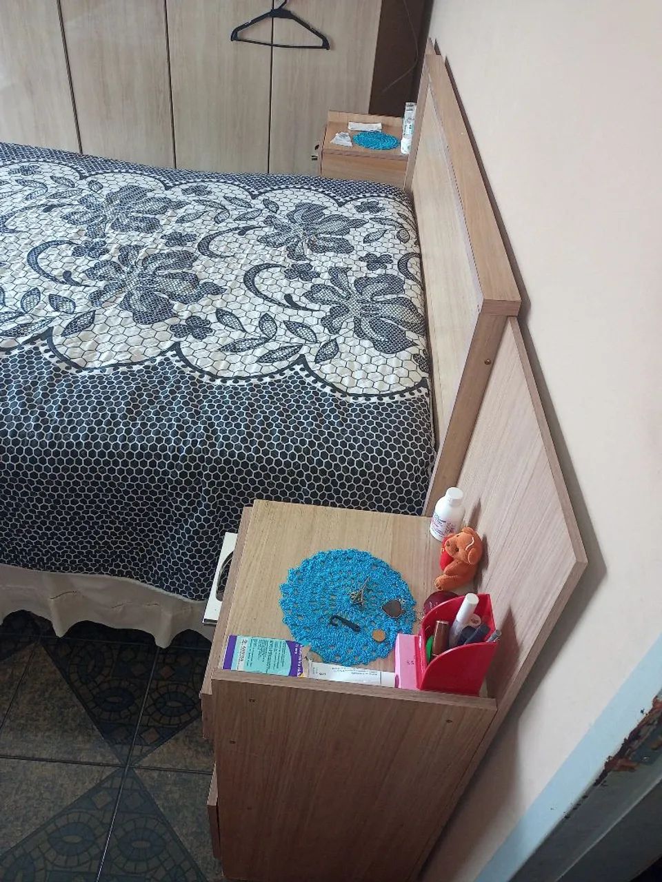 Cabeceira de cama Queen com dois criados  - Foto 2