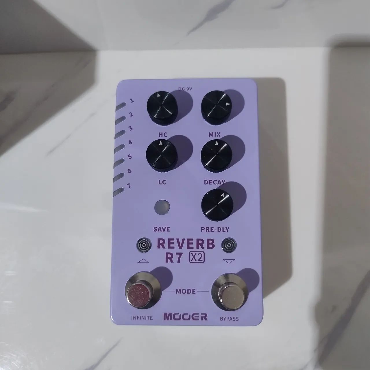 Mooer R7 X2 Reverb - Pedal de efeito estéreo - Instrumentos
