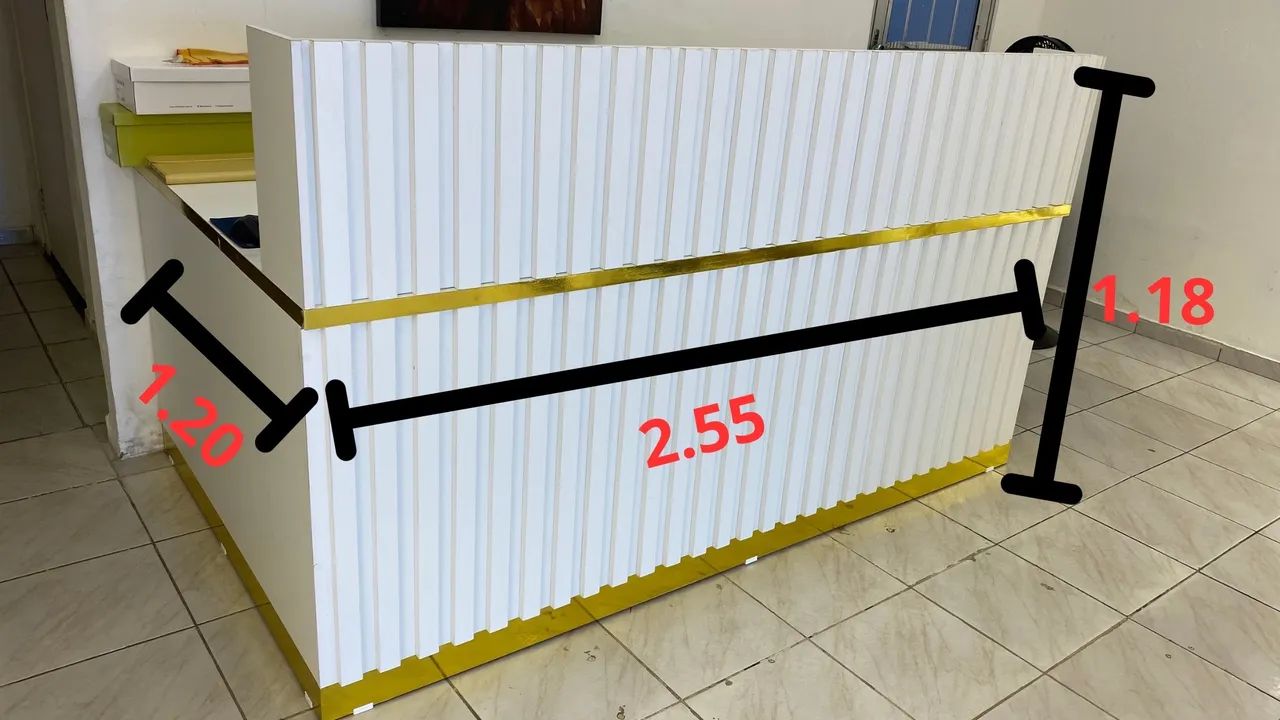 Balcão de atendimento para loja 