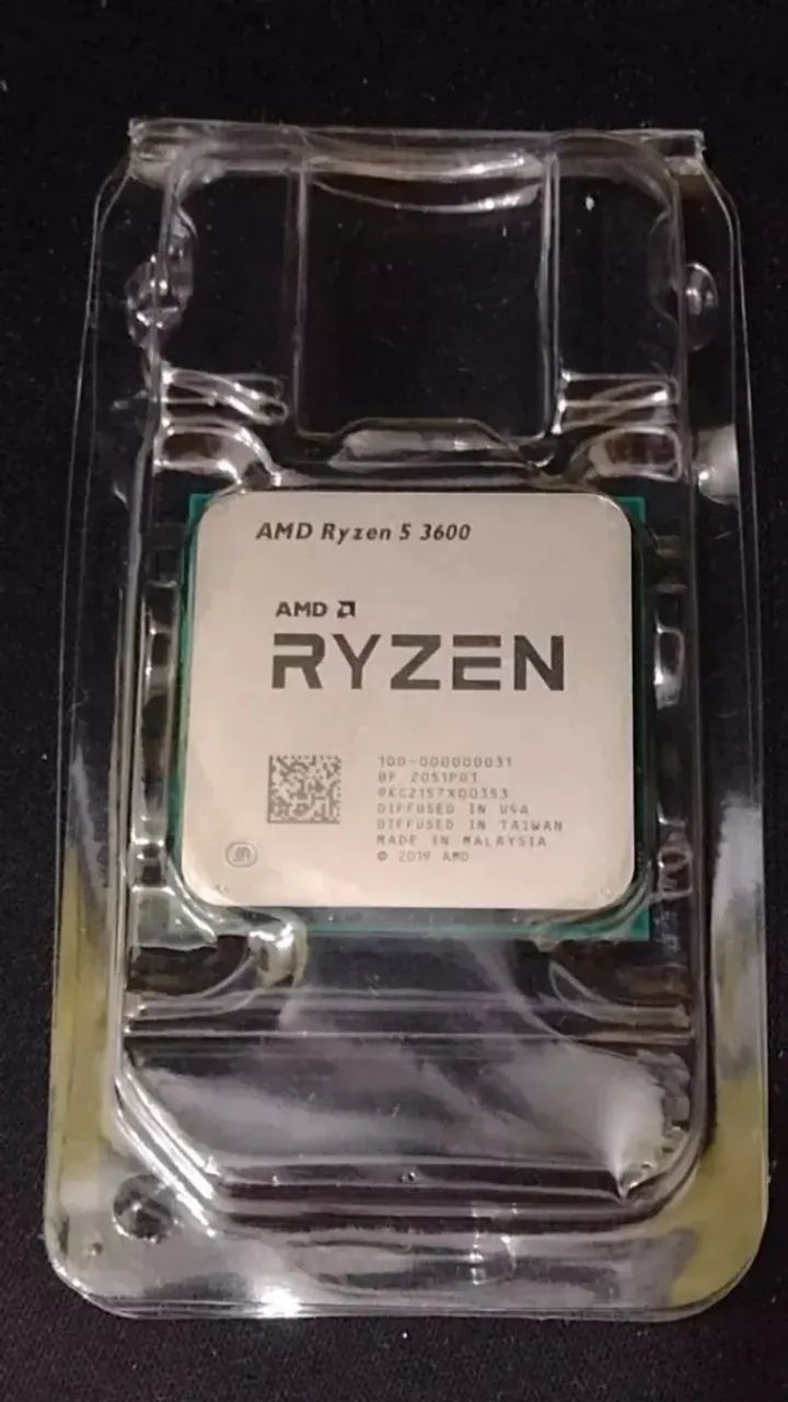 Processador AMD Ryzen 5 3600 e Cooler