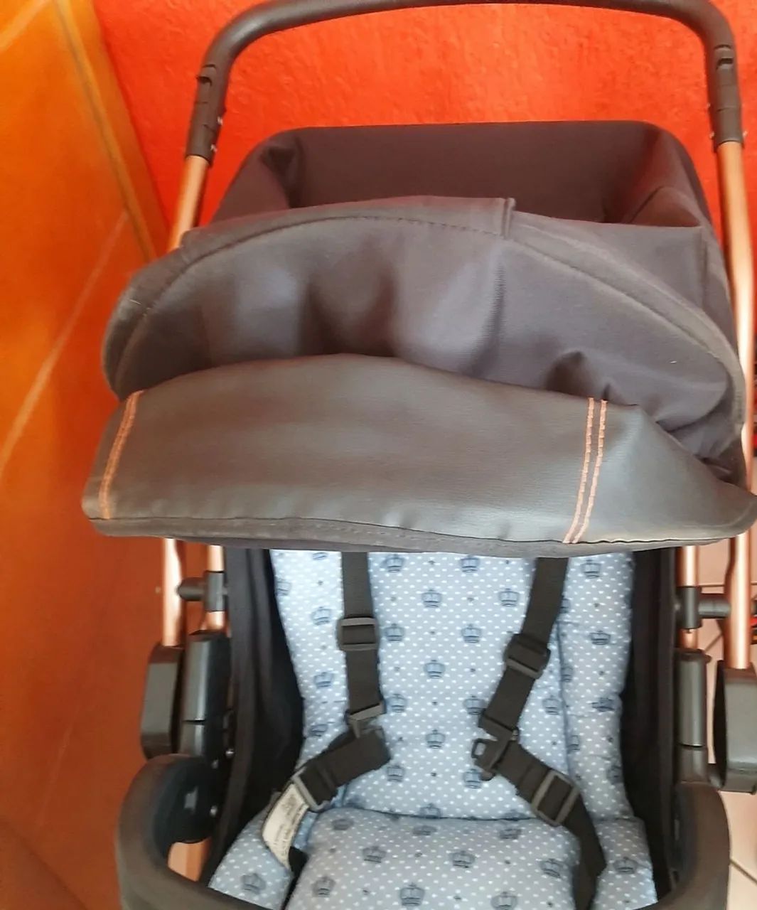 Carrinho de bebê burigotto e bebê conforto  - Foto 4