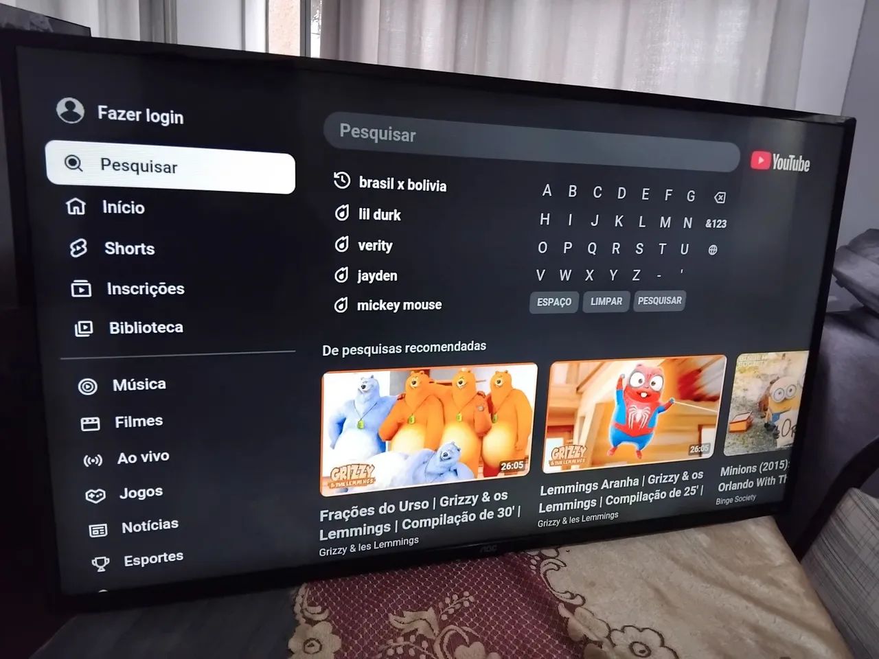 Tv smart 43 aoc roku  - Foto 3