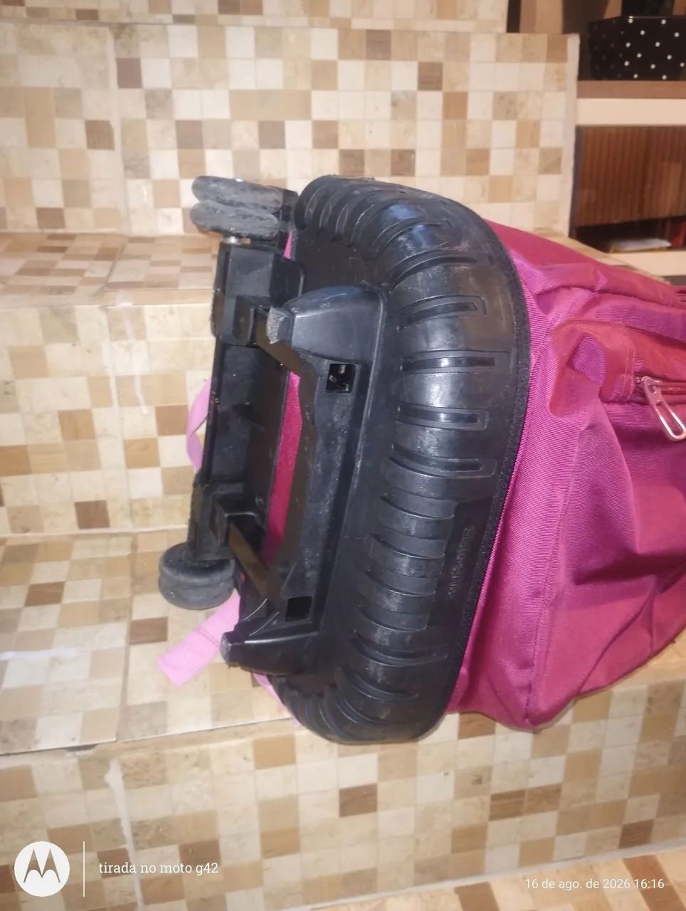 mochila sansonite com rodinhas - Foto 5