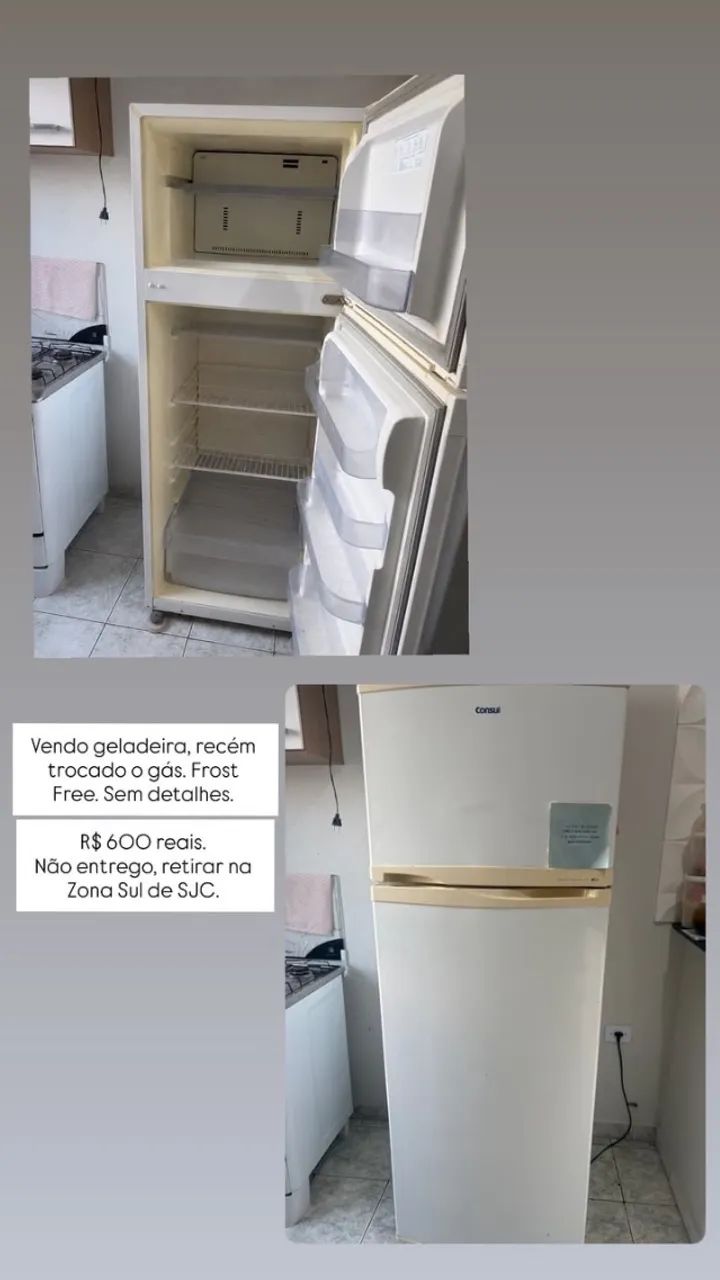 Geladeira e fogão