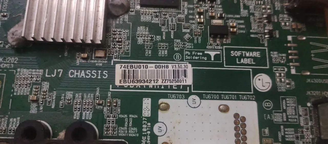 Placa de tv LG 43lj5500 - Foto 5