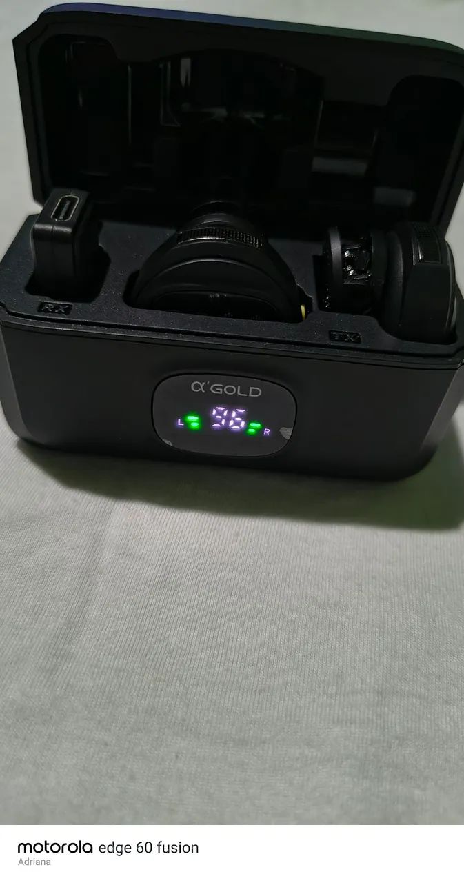 Microfones e suporte para celular de pescoço  - Foto 3