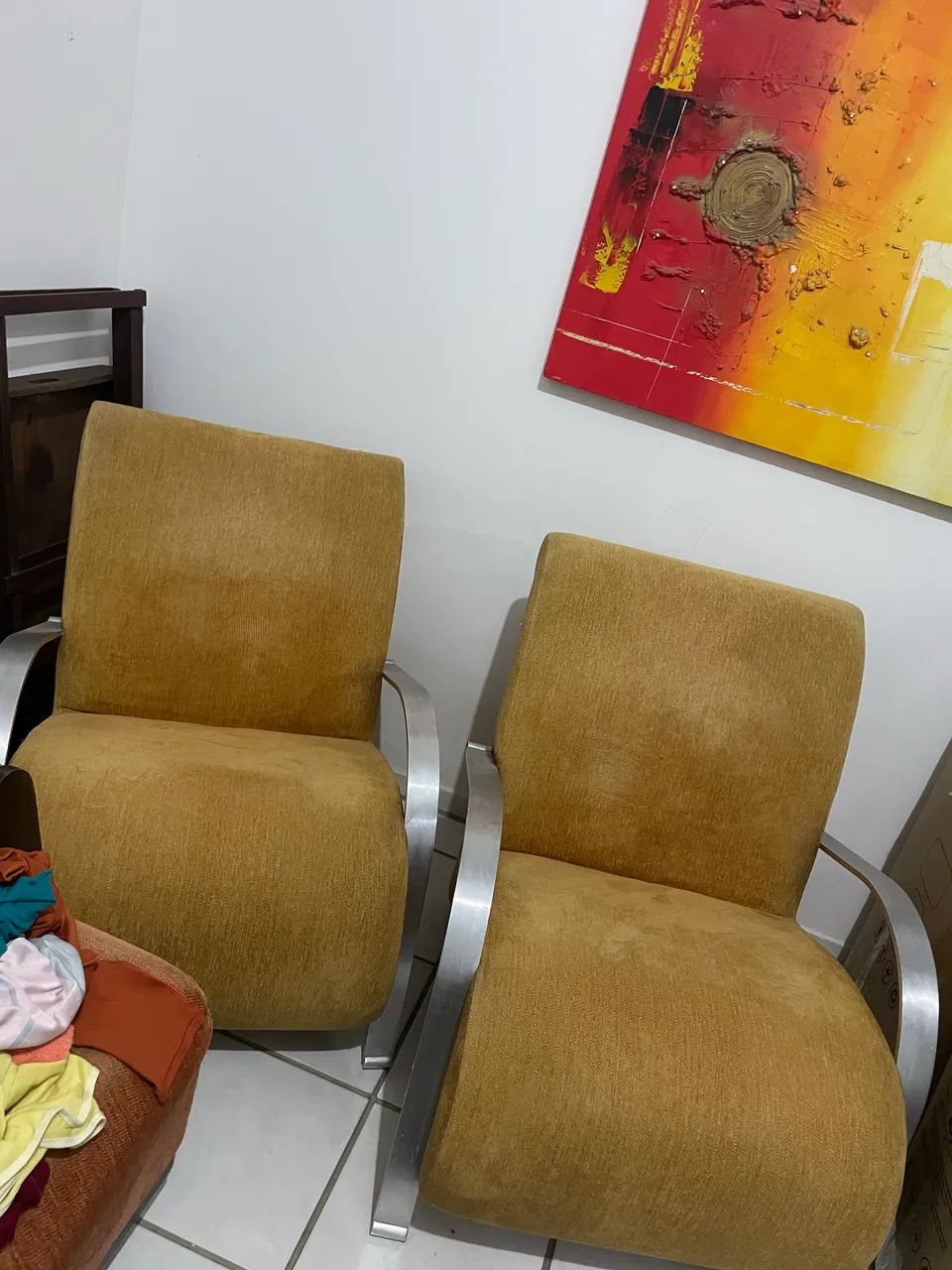 Poltronas de apoio cadeiras