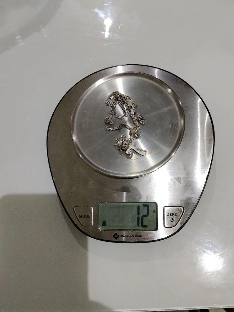 Cordão de prata  estilo Cartier  contato *