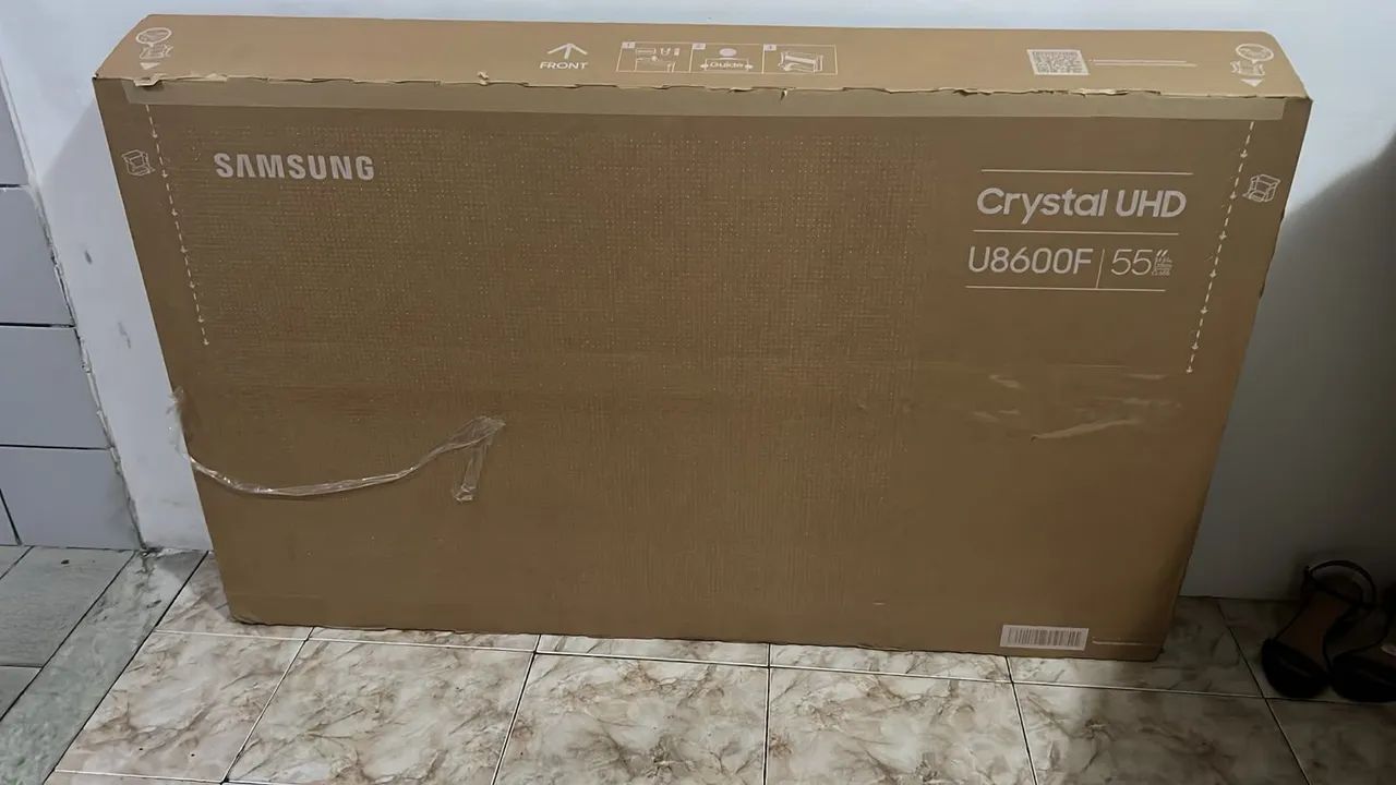 Caixa tv samsung 55 polegadas 