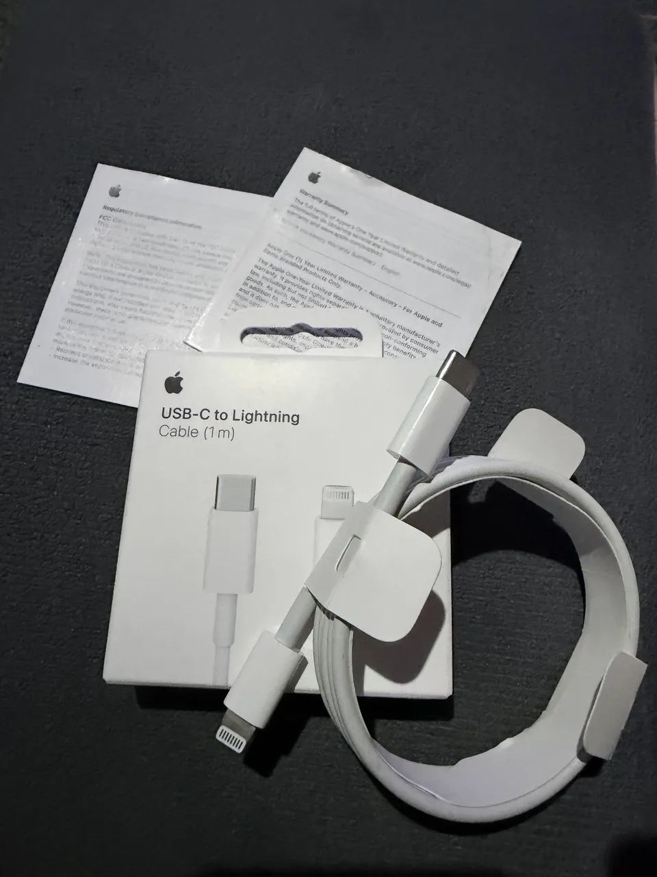 Cabo Apple USB-C para Lightning (1 metro) - Original Apple - Foto 2