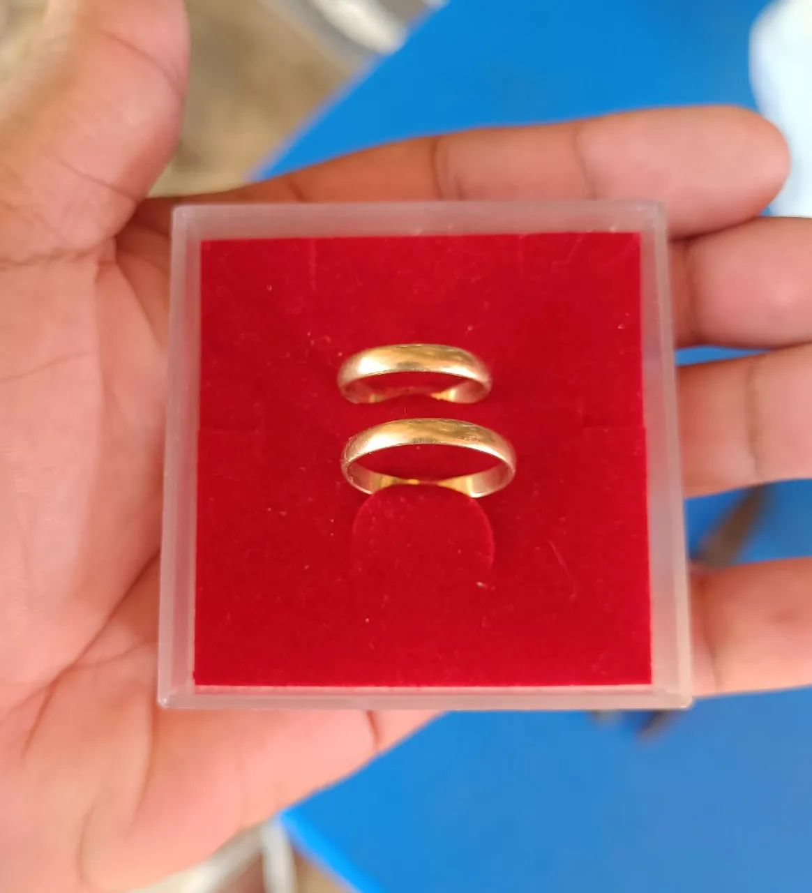 Alianças de ouro 18k  - Foto 2