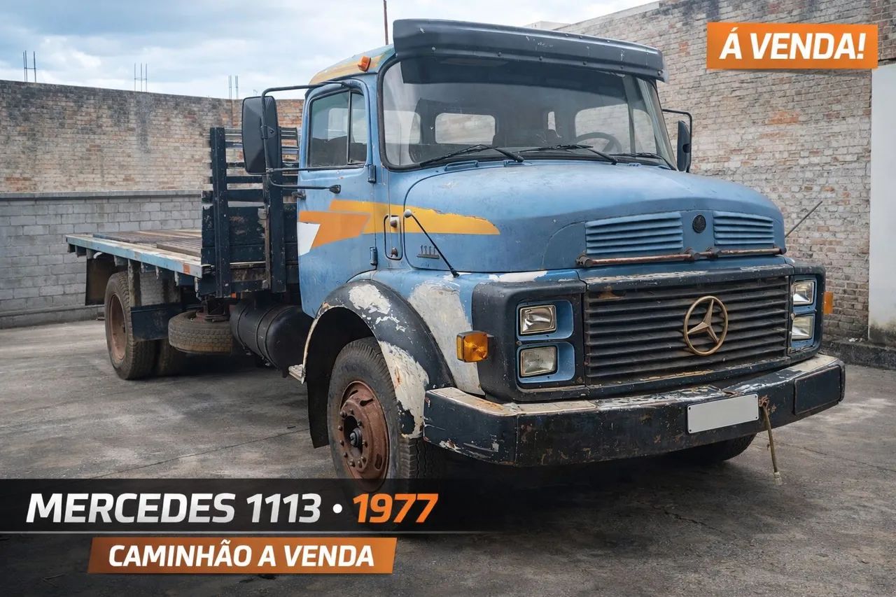 Caminhão Mercedes 1113 - 1977 à venda